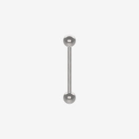 Piranha Barbell Surgical Steel 316L - 2052-PBA-AC