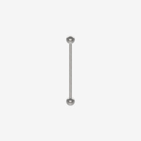 Piranha Barbell Industrial Surgical Steel 316L