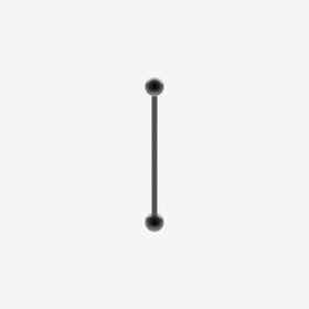 Piranha Barbell Industrial Black Steel