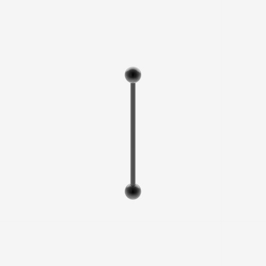 Piranha Barbell Industrial Titanium Black - 2052-PBA-ITN