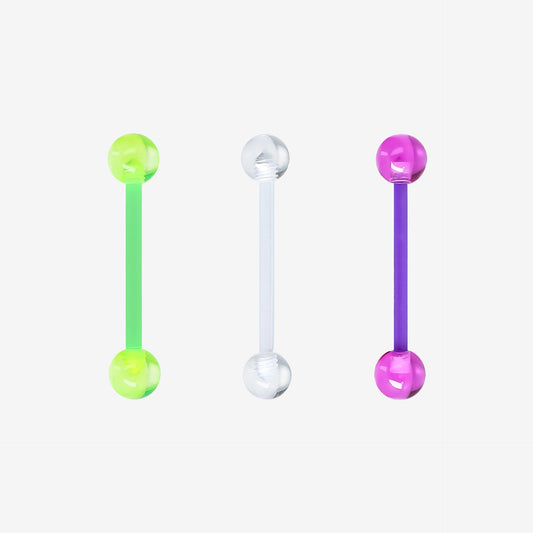 Piranha Barbell Silicone - 2052-PBA-S