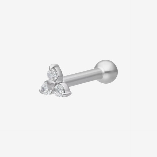 Wildcat Earbarbell Trinity Surgical Steel 316L Basicline - 2052-WET-SBA