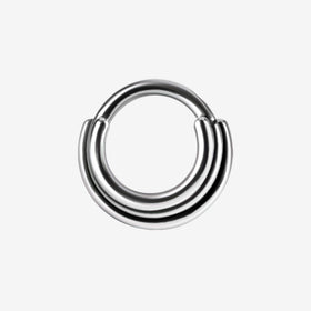 Piranha Hoop Hinged Concave 3 Rings Titan Highline
