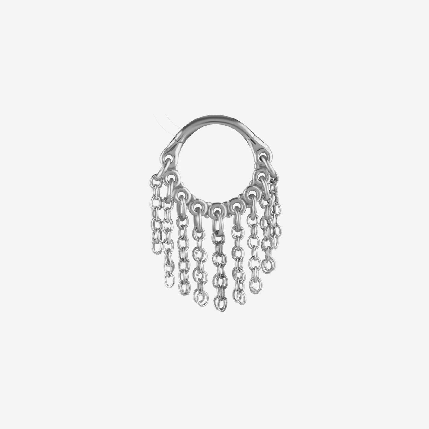 Piranha Argola Dangling Chains Steel Basicline