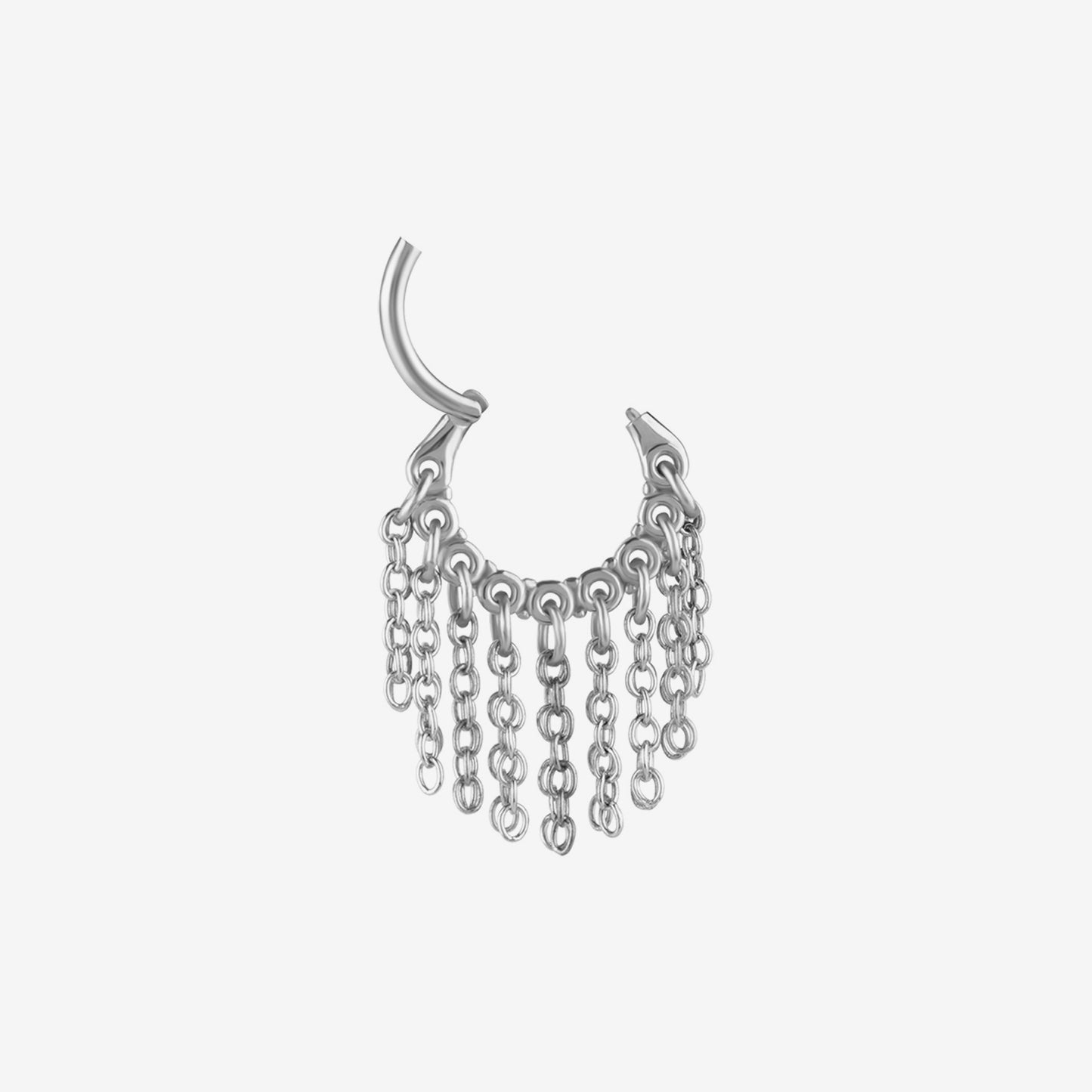 Piranha Argola Dangling Chains Steel Basicline