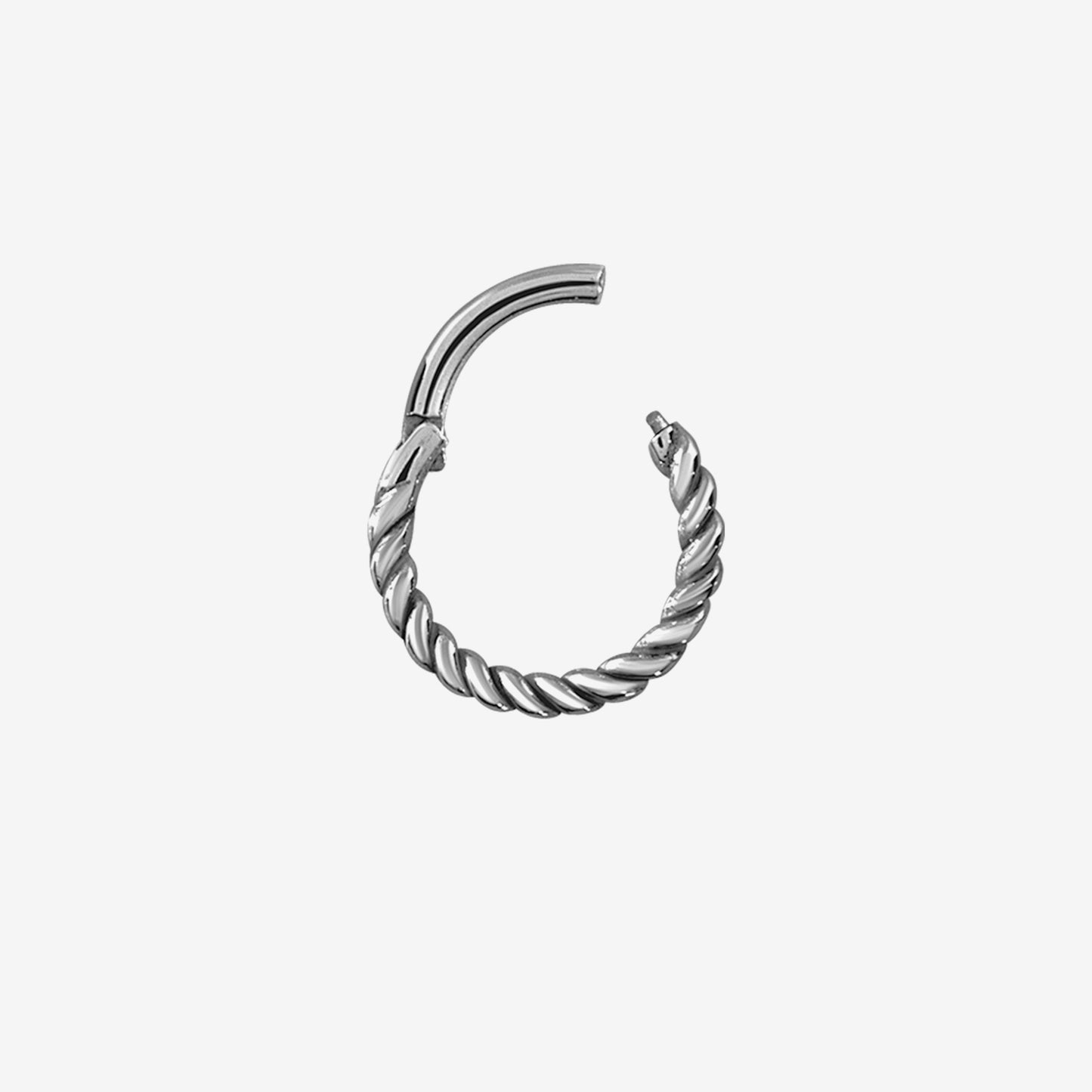 Piranha Hoop Twisted Rope Steel Basicline - 2053-PARG-TWISTRO-BAS