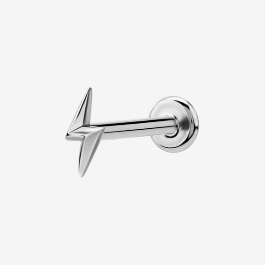Piranha Labret Flash Steel Basicline - 1.2 mm, 10 mm - 2055-003-017