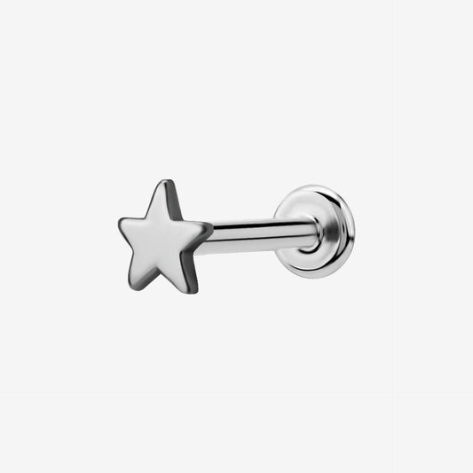 Piranha Labret Star internal thread Titan Highline