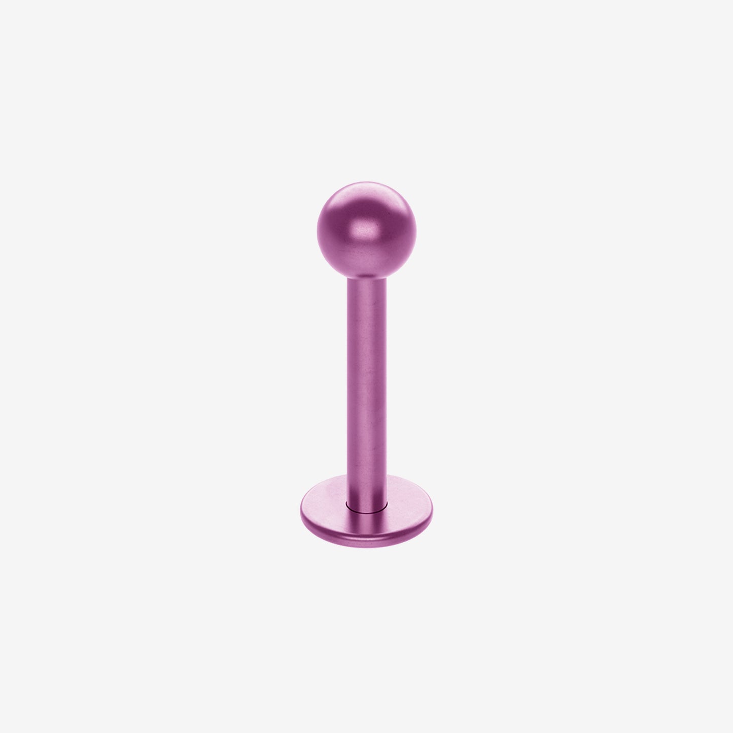 Piranha Labret Titanium Color