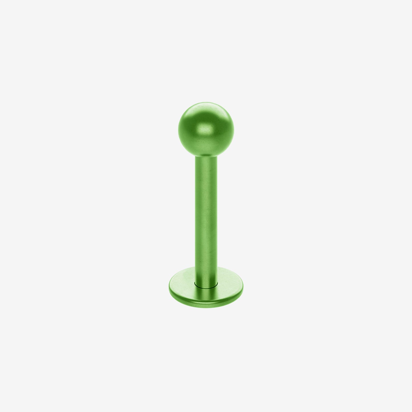 Piranha Labret Titanium Color