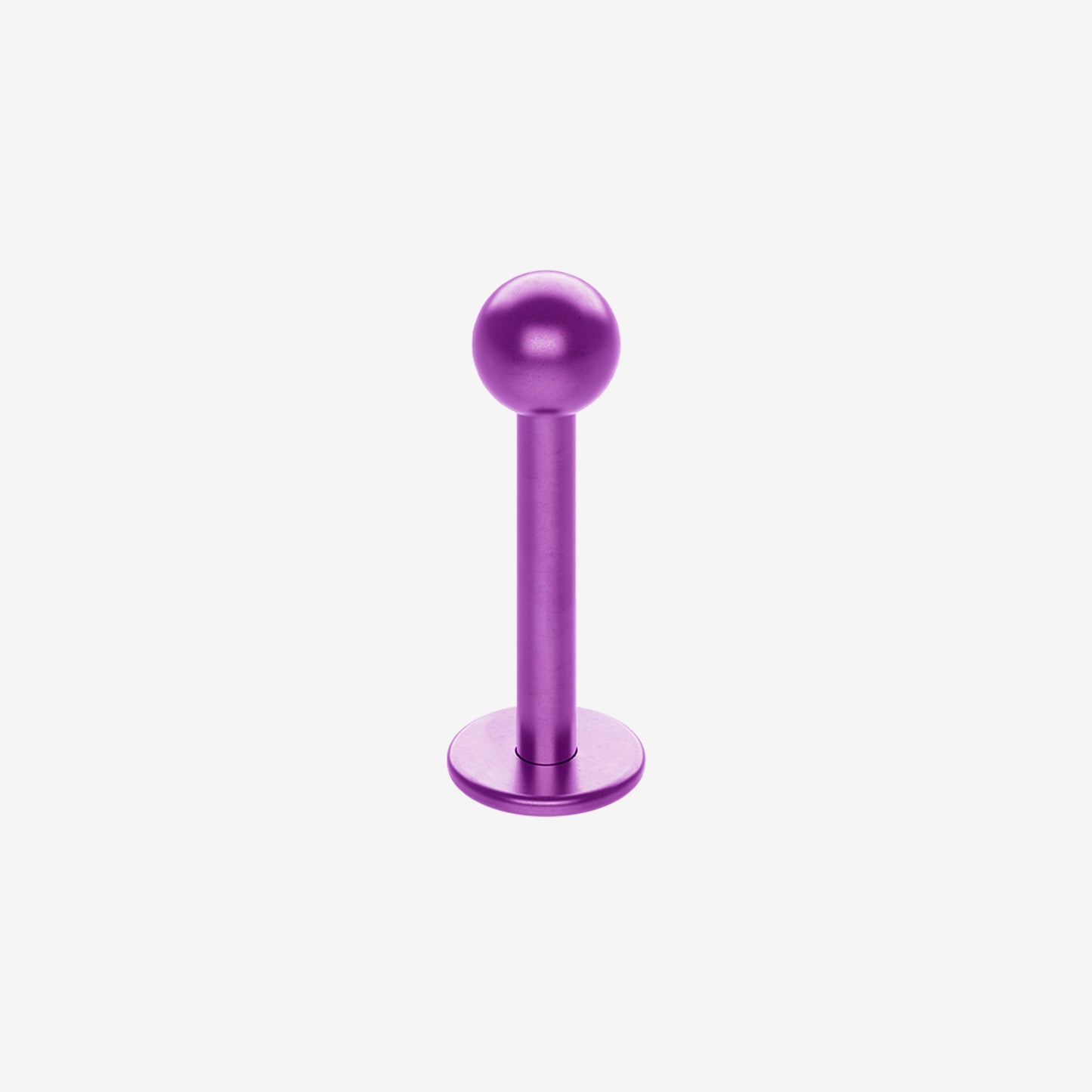 Piranha Labret Titanium Color