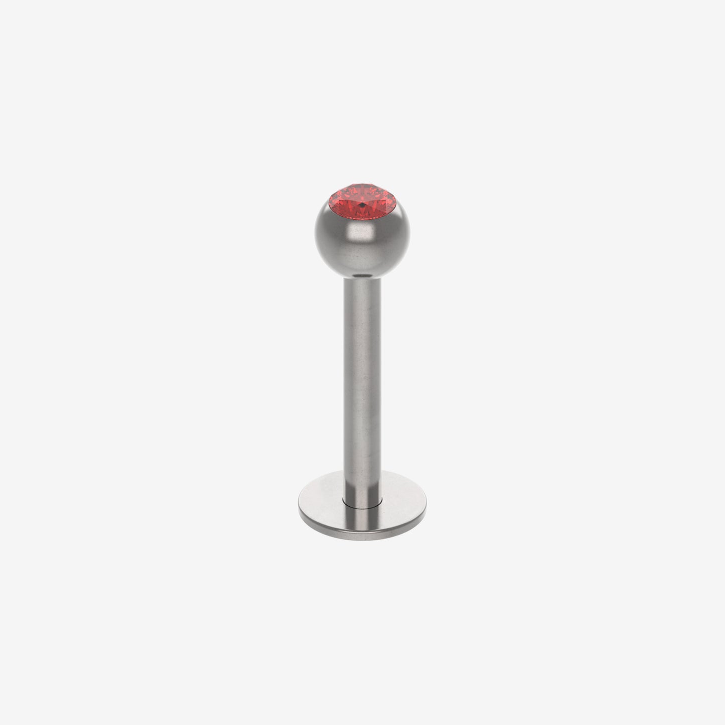 Piranha Labret 316L Surgical Steel with Stone