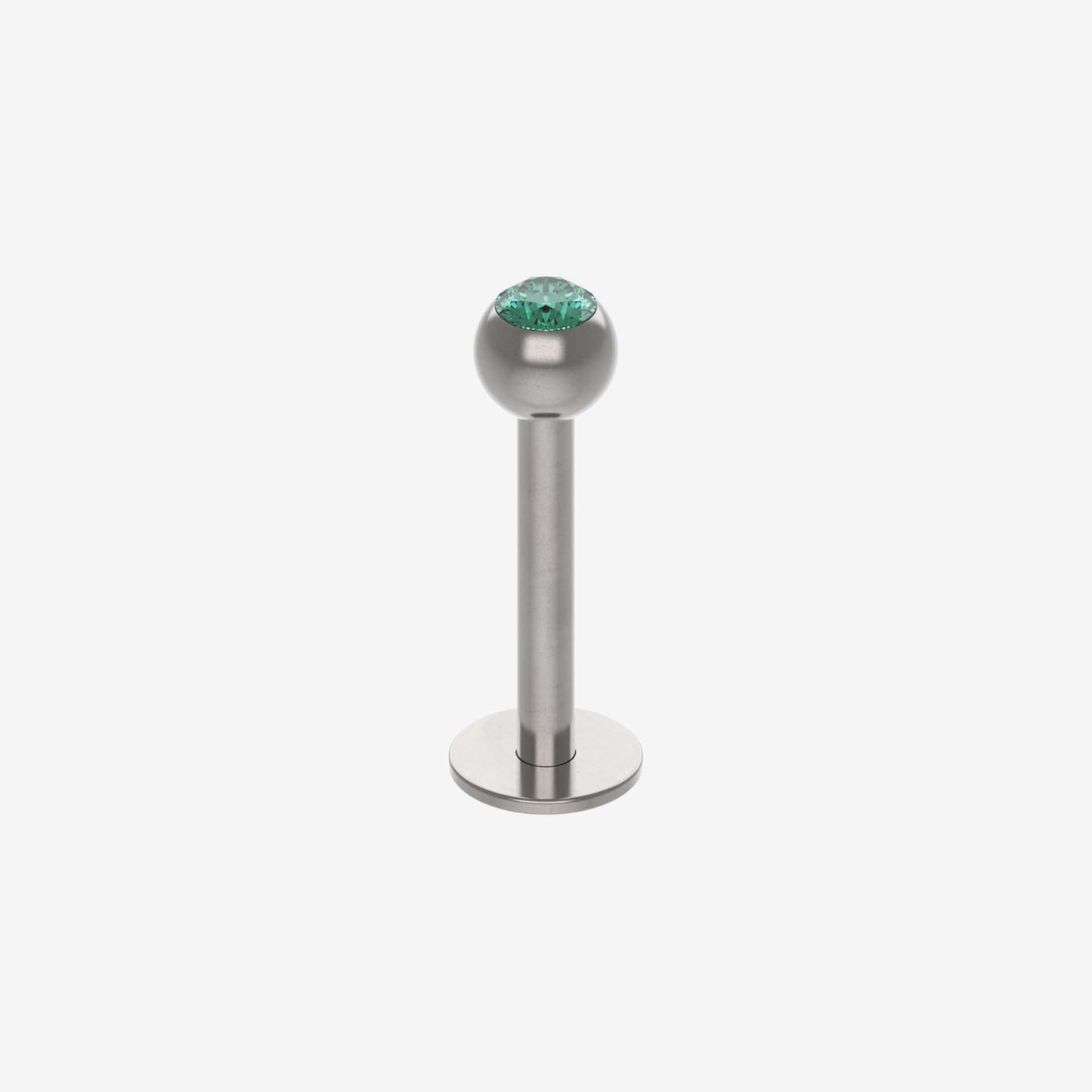Piranha Labret 316L Surgical Steel with Stone