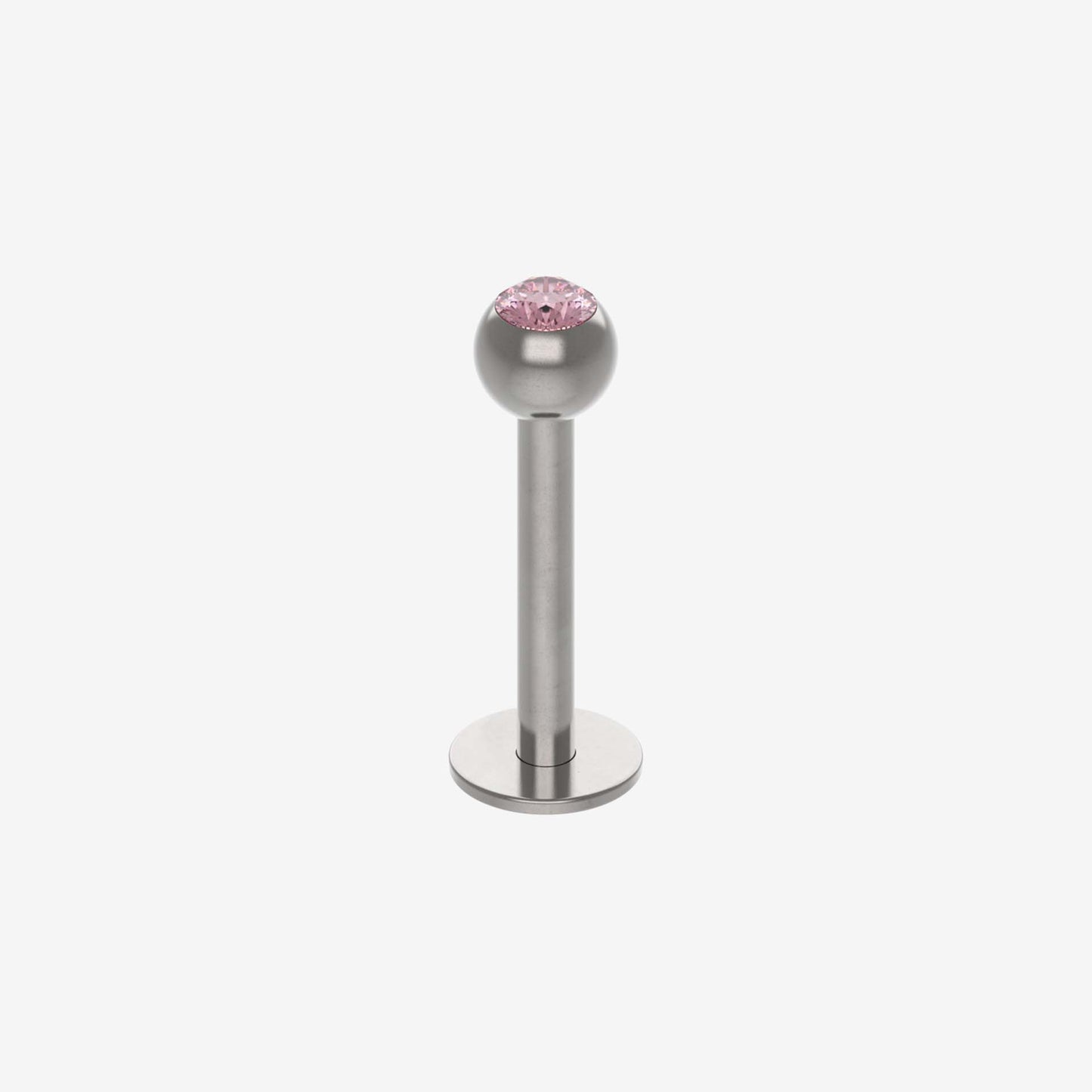 Piranha Labret 316L Surgical Steel with Stone