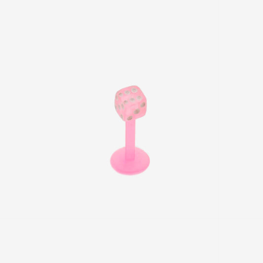 Piranha Labret Silicone Pink PTLA