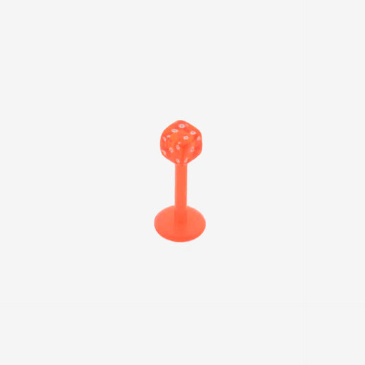 Piranha Labret Silicone Red PTLA