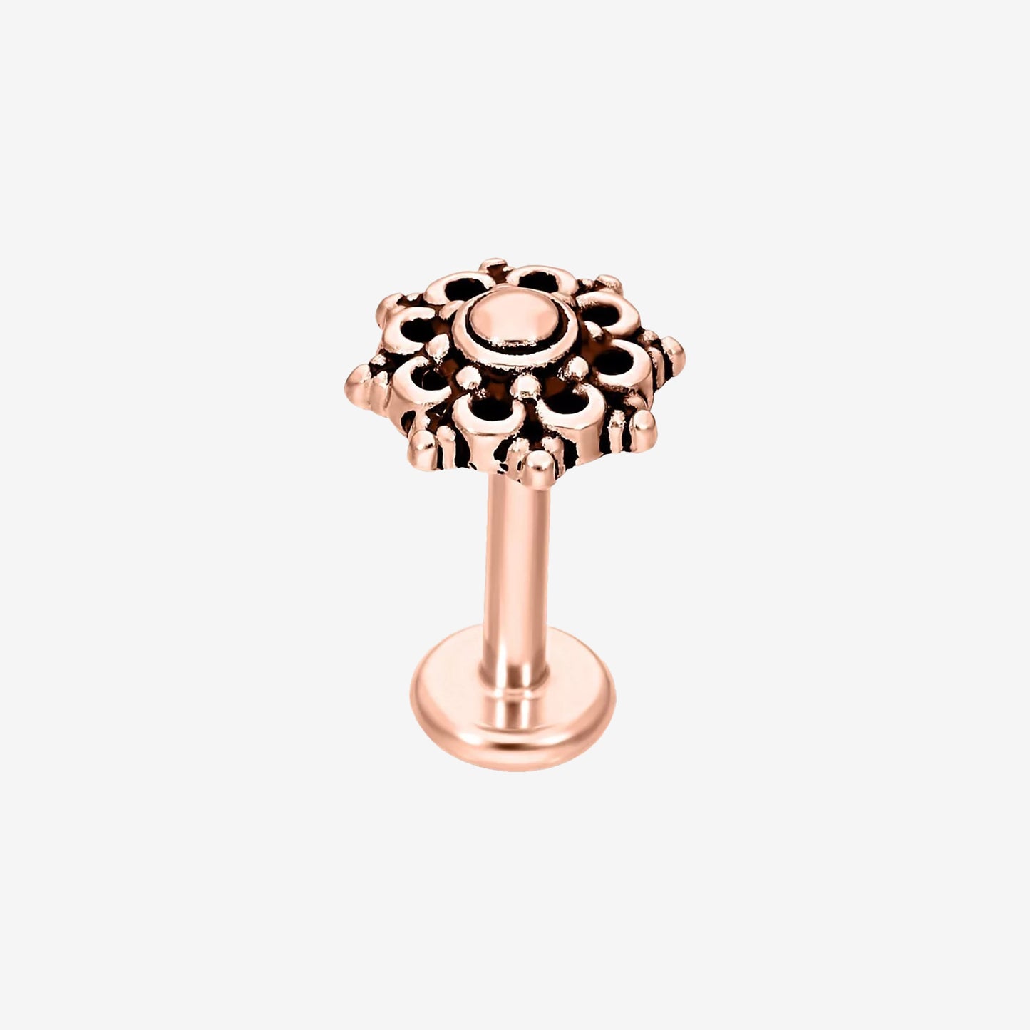 Wildcat Labret Mandala Surgical Steel 316L Roseline - 2055-205-001