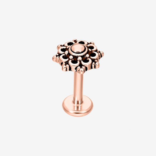 Wildcat Labret Mandala Surgical Steel 316L Roseline - 2055-205-001