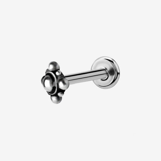 Piranha Labret Micro Balls Surgical Steel 316L Basicline - 2055-LAB-MICR