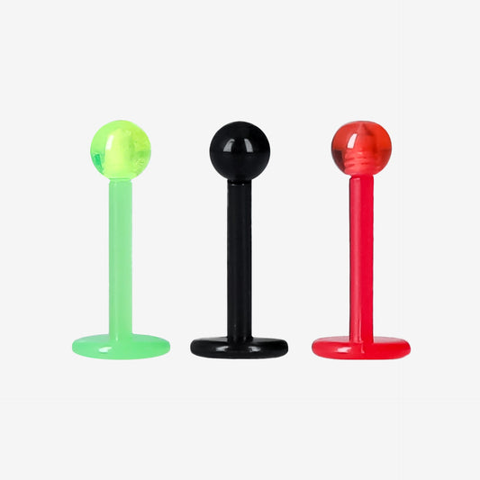 Piranha Labret Silicone - 2055-LAB-SIL