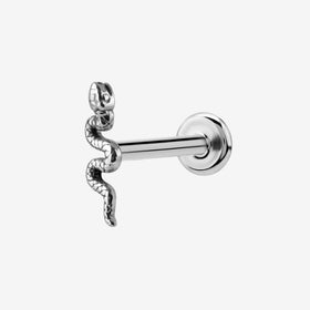 Piranha Labret Snake Steel Basicline - 2055-LAB-SNAKE-BAS