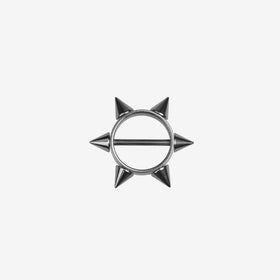 Piranha Nipple BRPB 02 Surgical Steel 316L