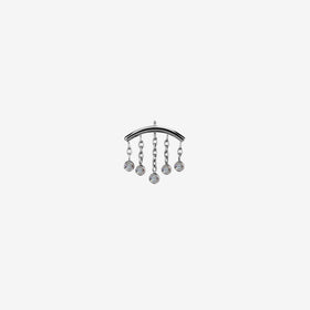 Piranha Vertical Helix 5 Round Crystals Titan Highline