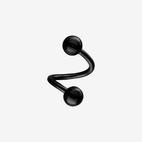 Piranha Twister Black Steel