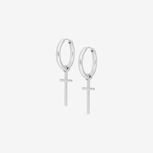 Wildcat Hoop Basic Little Cross Hoops Surgical Steel 316L Basicline - 2059-123-006