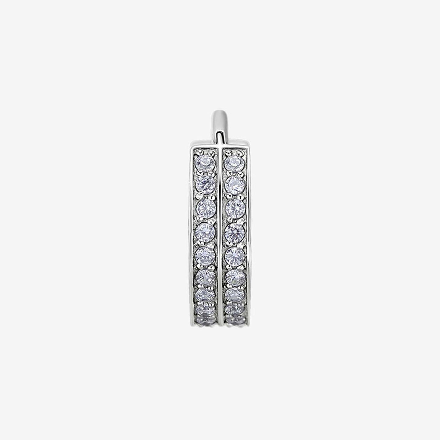 Wildcat Hoop Double Jewelled Hinged Ring Surgical Steel 316L Basicline - 2059-134-001