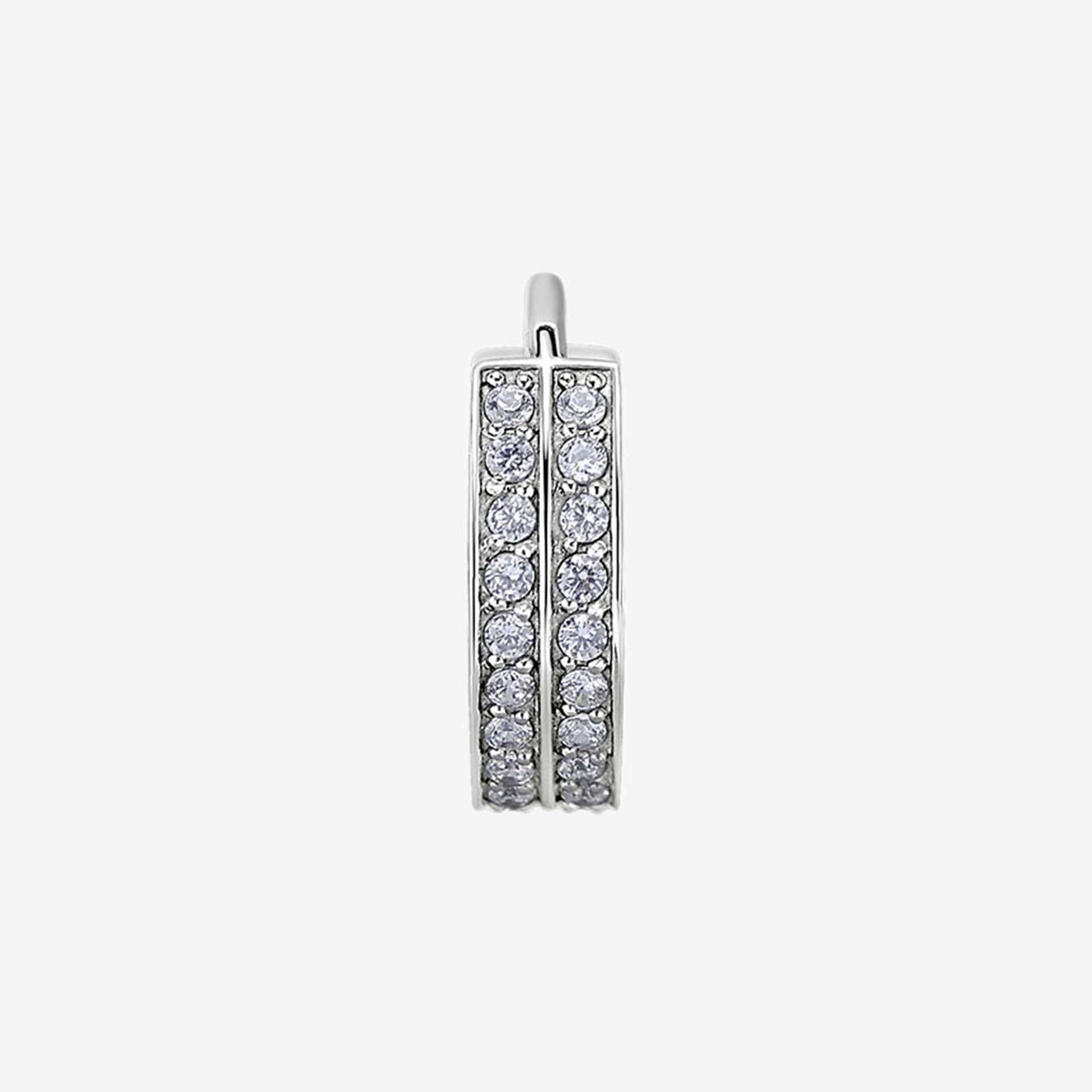 Wildcat Hoop Double Jewelled Hinged Ring Surgical Steel 316L Basicline - 2059-134-001