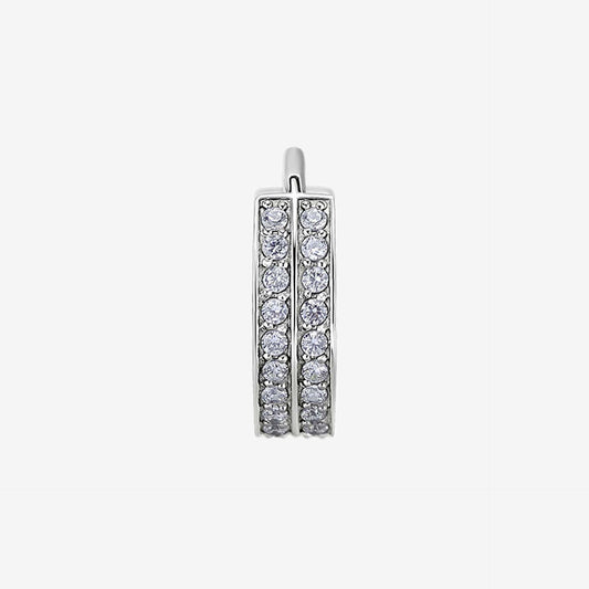 Wildcat Hoop Double Jewelled Hinged Ring Surgical Steel 316L Basicline - 2059-134-001