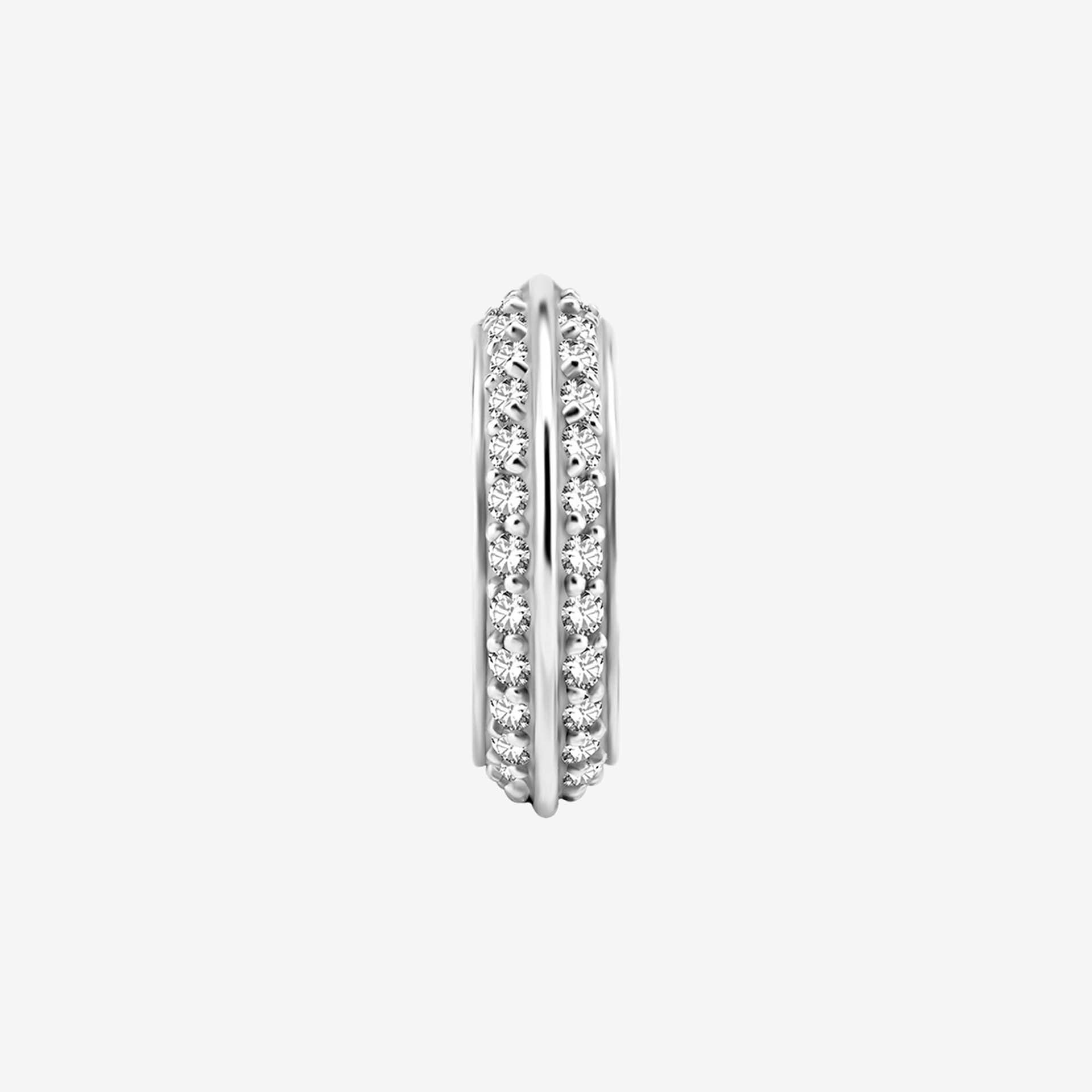 Wildcat Hoop Double Jewelled Surgical Steel 316L Basicline - 2059-134-002