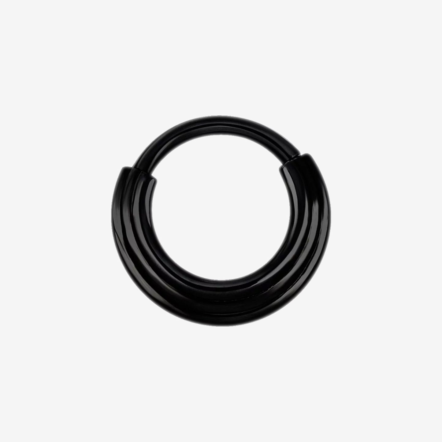 Wildcat Hoop Concave Surgical Steel 316L Blackline - 2059-WC-ACS-BLACKLINE