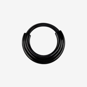 Wildcat Hoop Concave Surgical Steel 316L Blackline