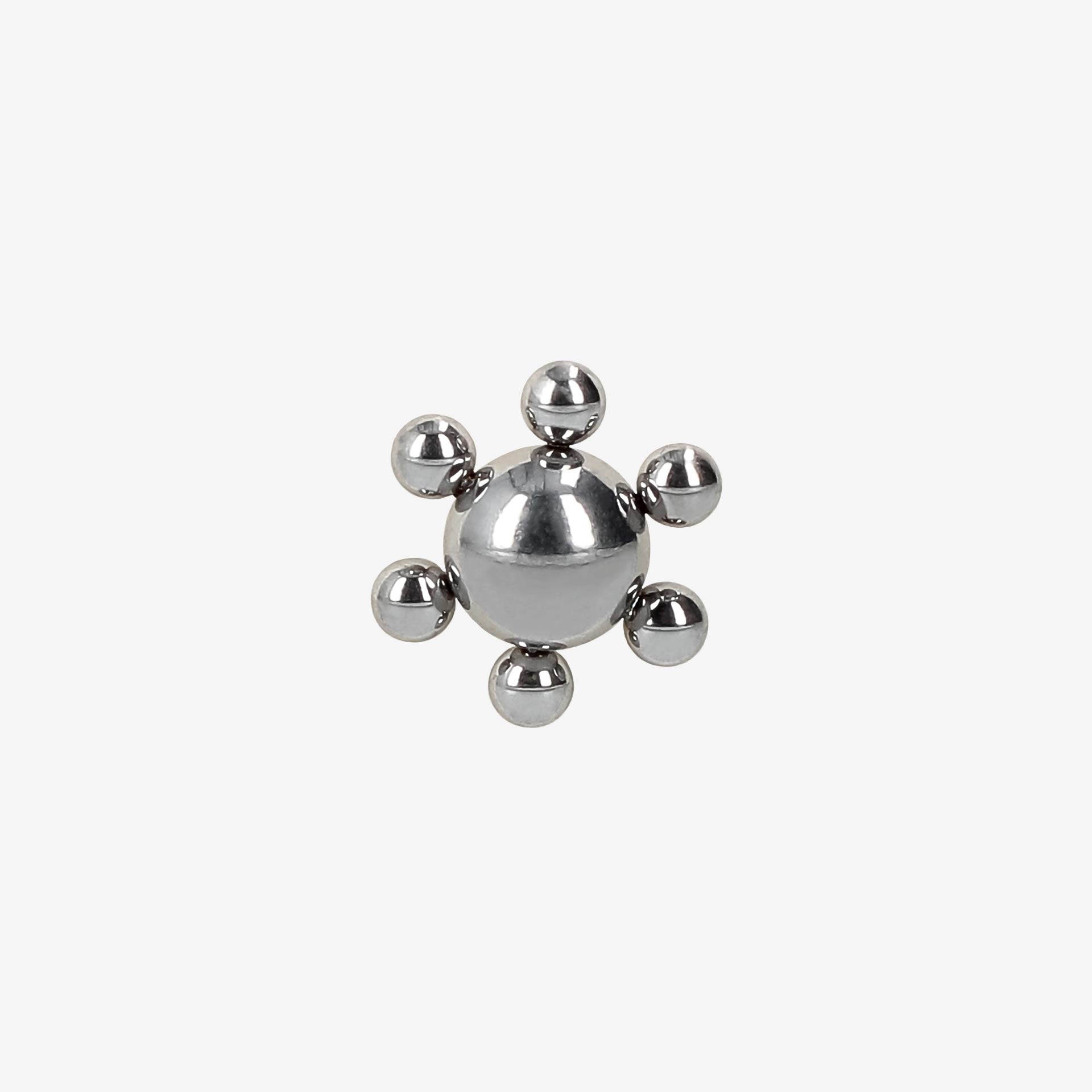 Piranha Atom Ball 316L Surgical Steel - 2060-STFBO-ATOM