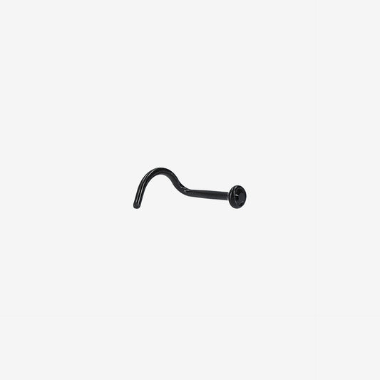 Piranha Nose with Stone Silicone White - 2061-024-006
