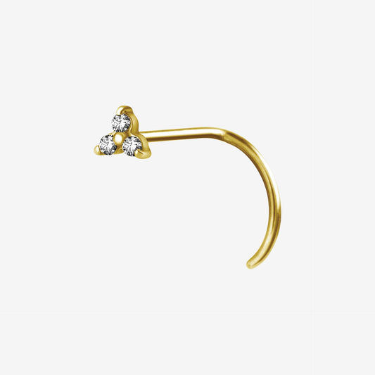 Piranha Nose Trinity Steel Zirconline - 2061-038-008
