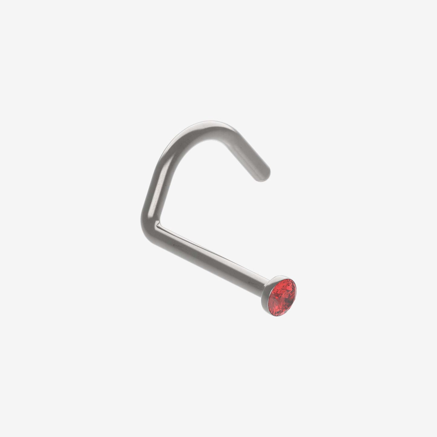 Piranha Nose 316L Surgical Steel with Stone
