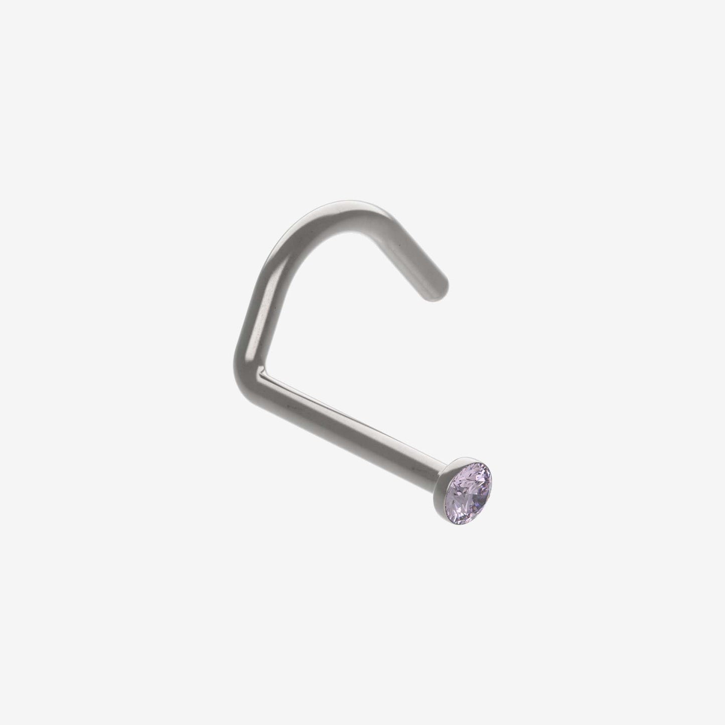 Piranha Nose 316L Surgical Steel with Stone