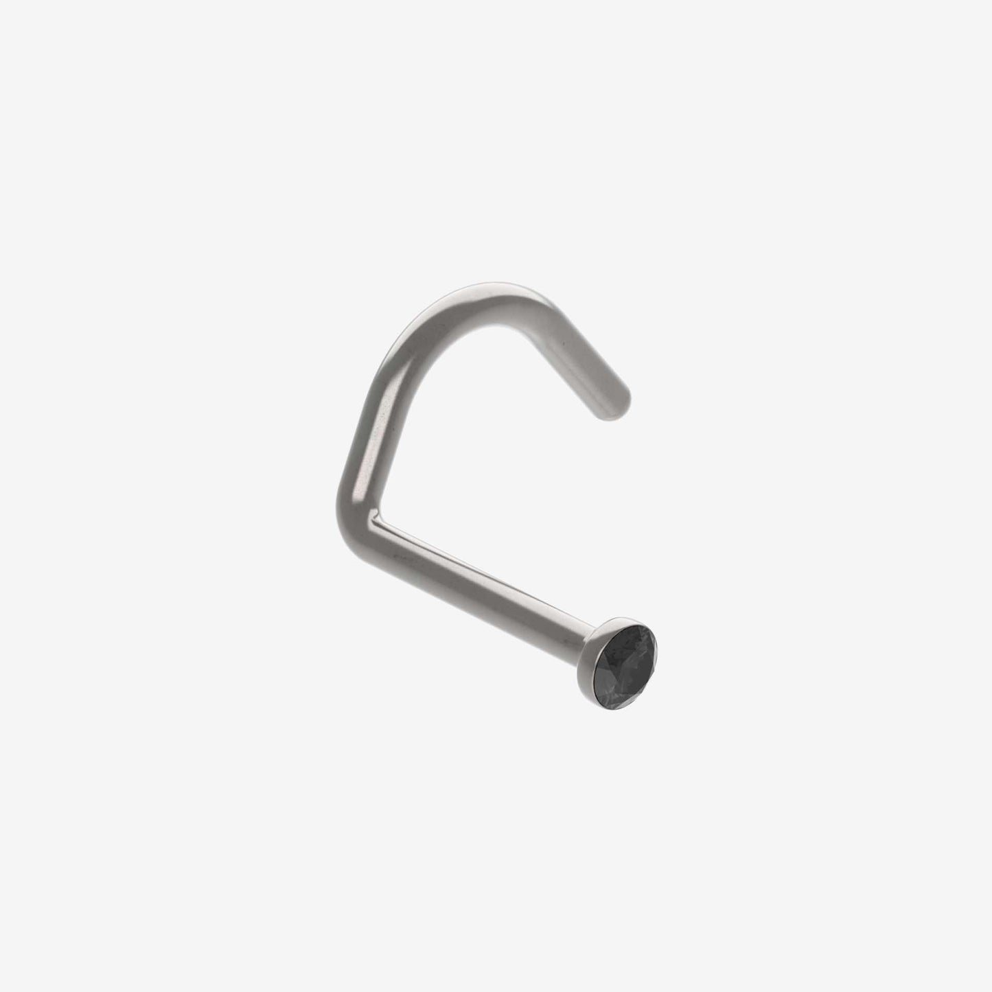 Piranha Nose 316L Surgical Steel with Stone