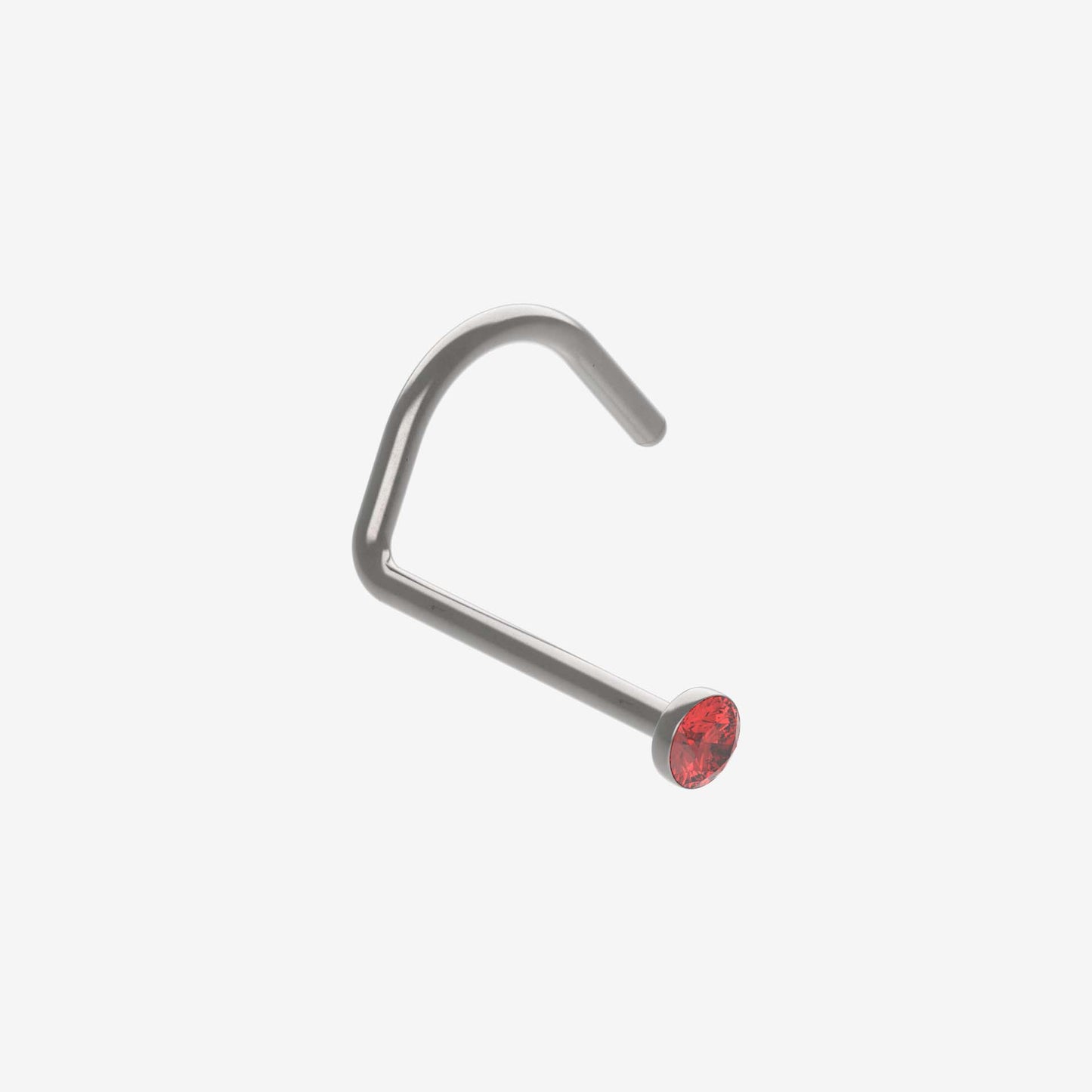Piranha Nose 316L Surgical Steel with Stone