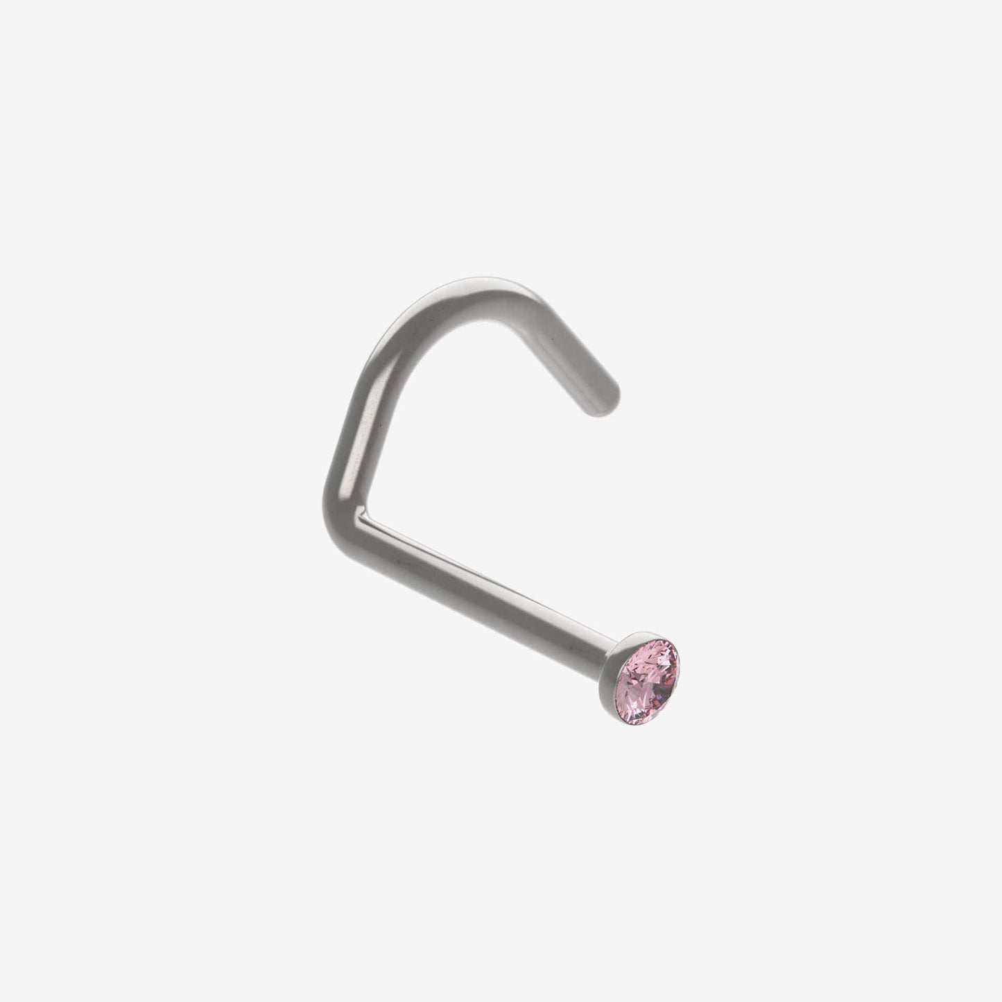 Piranha Nose 316L Surgical Steel with Stone