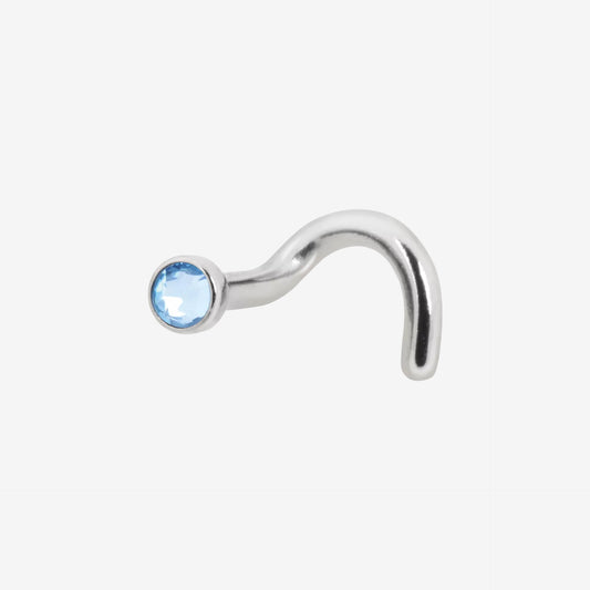 Wildcat Nose Titan com Pedra Azul Claro - 2061-061-010