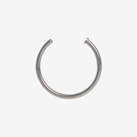 Piranha Nose Ring Surgical Steel 316L 316L