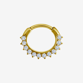 Piranha Septum Glamorous Large Steel Zirconline