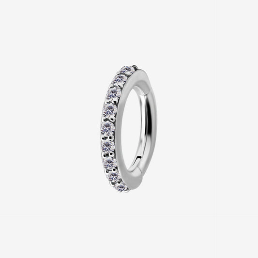 Piranha Oval Belly Multi Crystals Cobalt Chromium - 2062-POBM-COCH