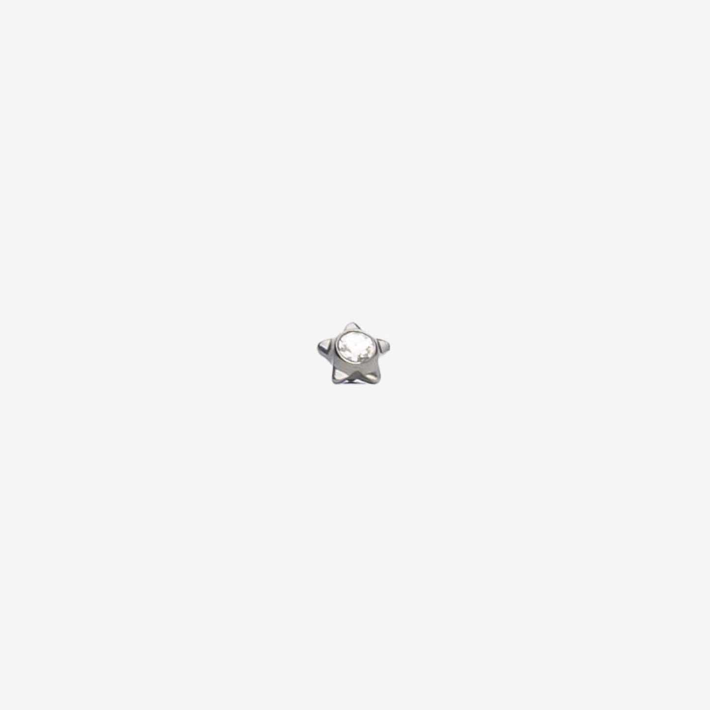 Piranha Microdermal Star Head with Stone - 2100-PICM-ESPE