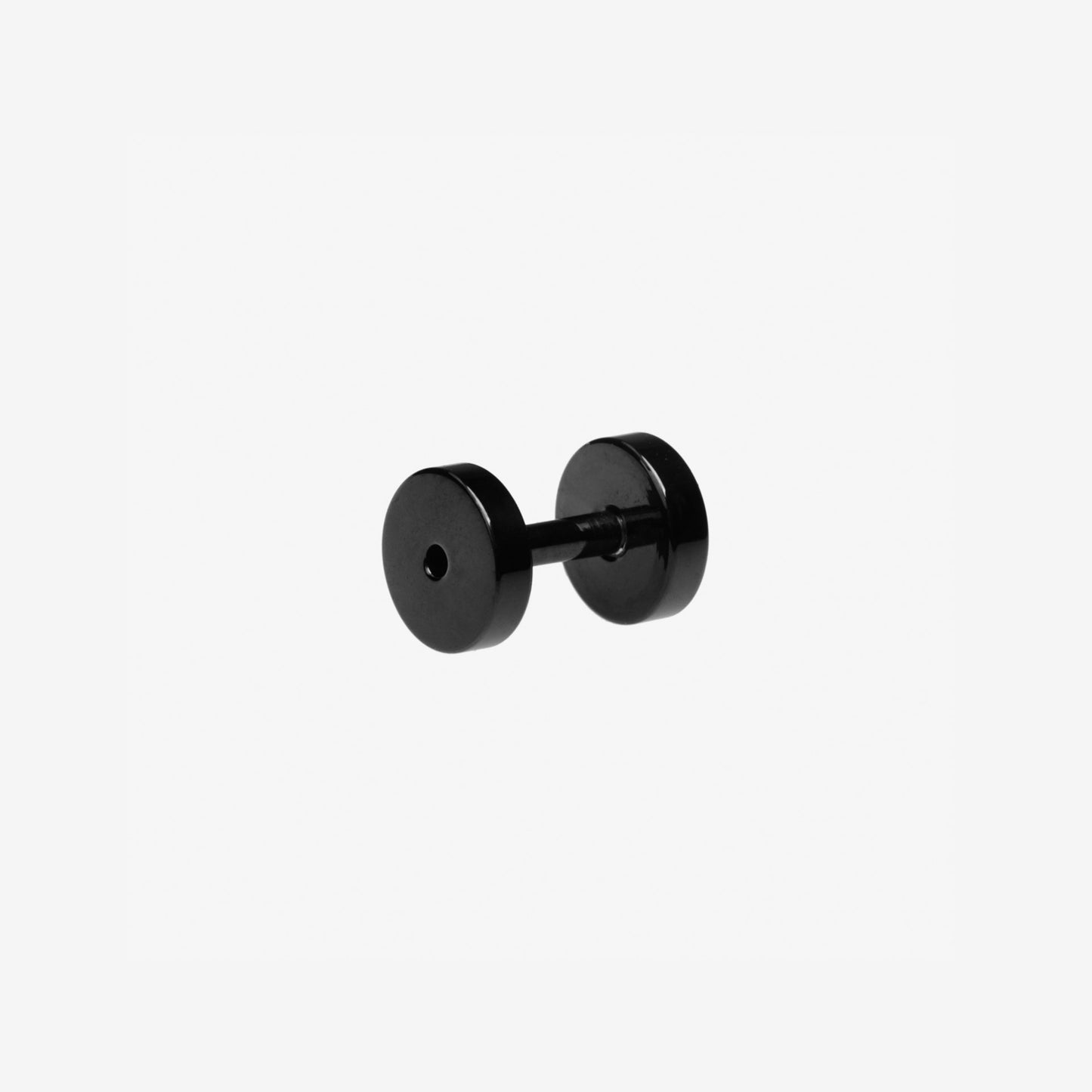 Piranha Tunnel BFTNPB Black Surgical Steel 316L
