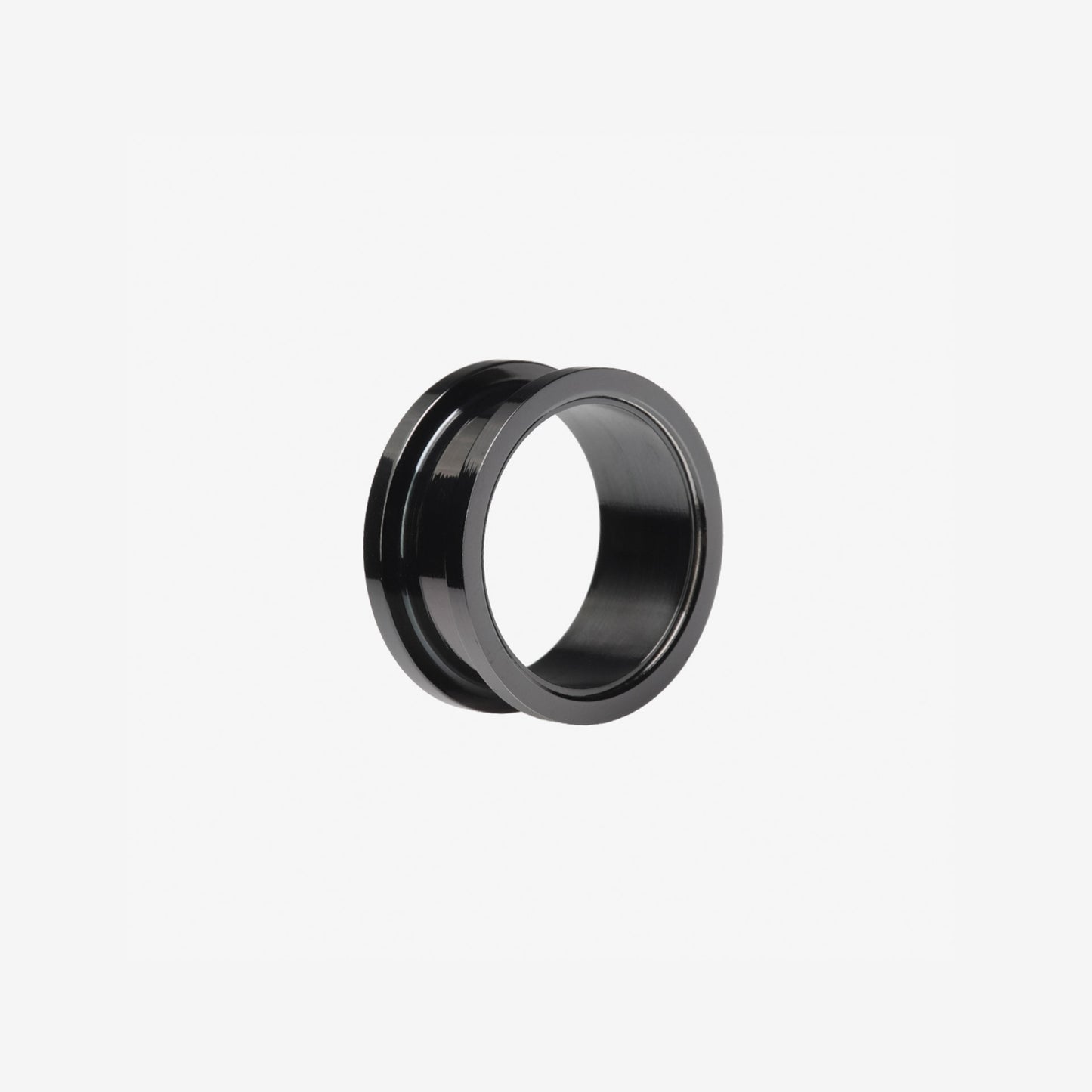 Piranha Tunnel BFTNPB Black Surgical Steel 316L - 2150-TBFT-NPB